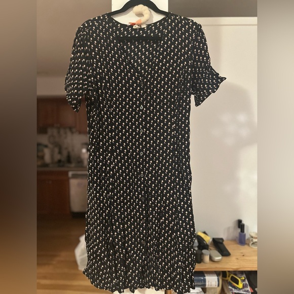 Gap button front midi dress multi print - Picture 3 of 3